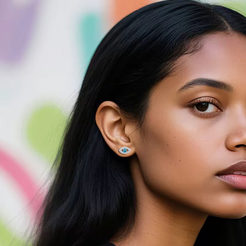 Bliss Eye Stud Earrings